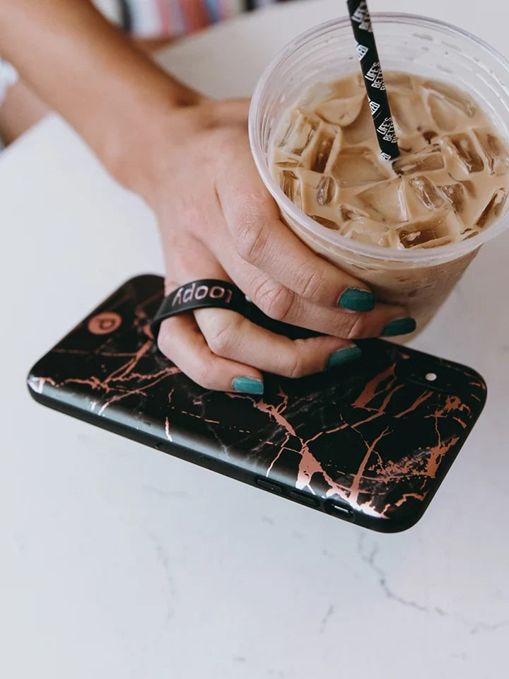 Black Rose Marble Metallic Secondary image