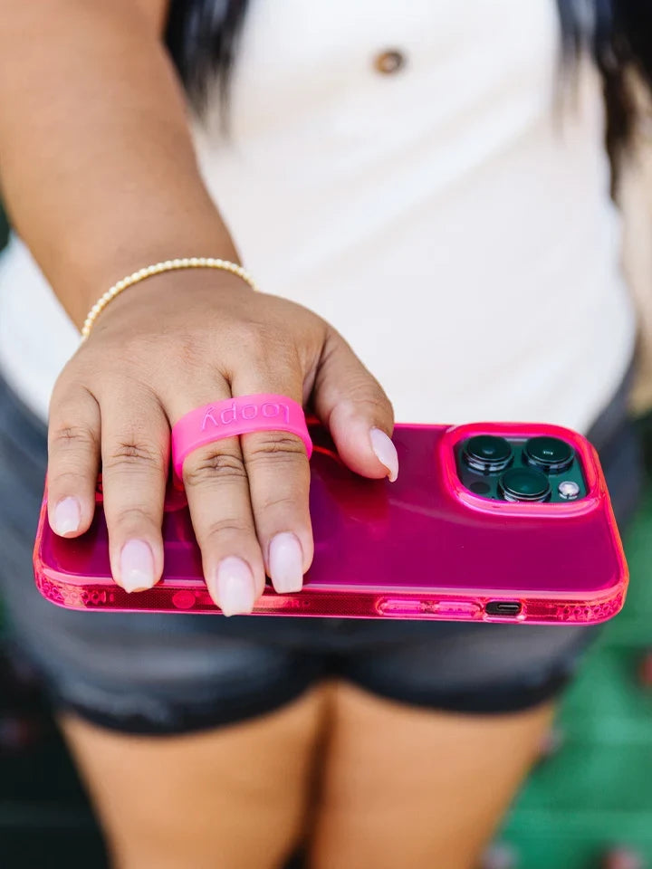 Clear Neon Pink Secondary image