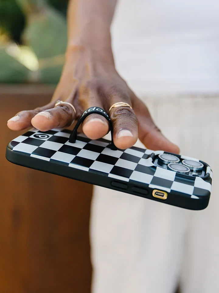 Black & White Checkered Secondary image